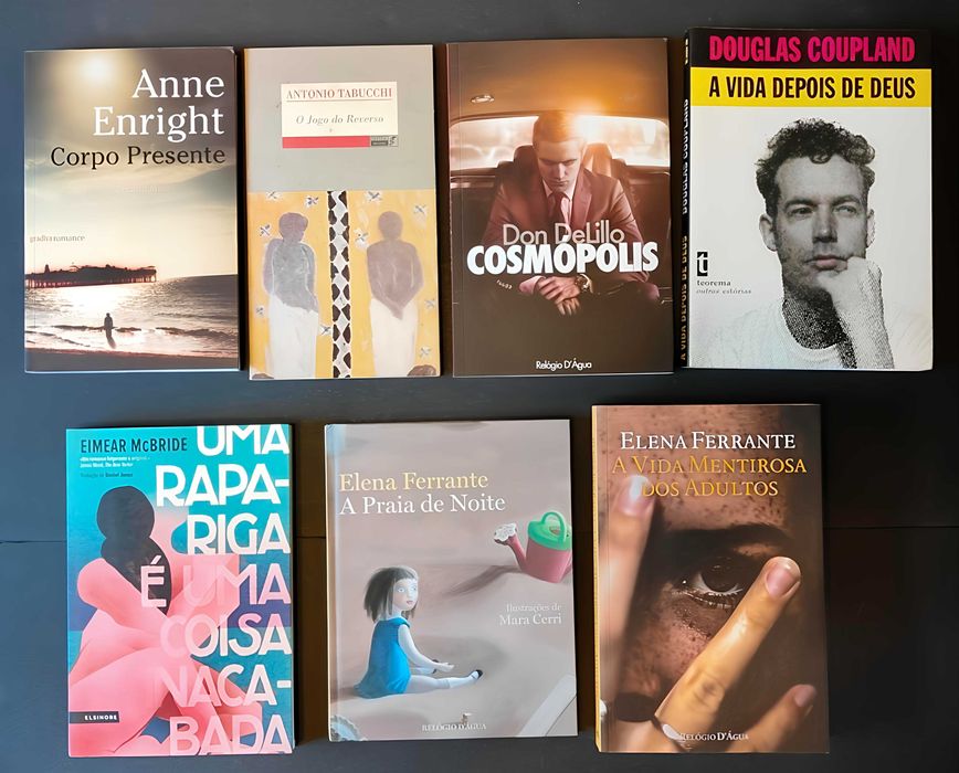 34 livros como novos, variados autores. Apenas 175,00€!