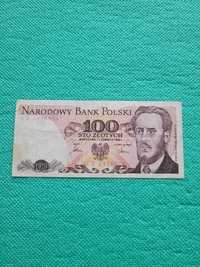 Банкнота 100 злотих 1986 рік, Польща