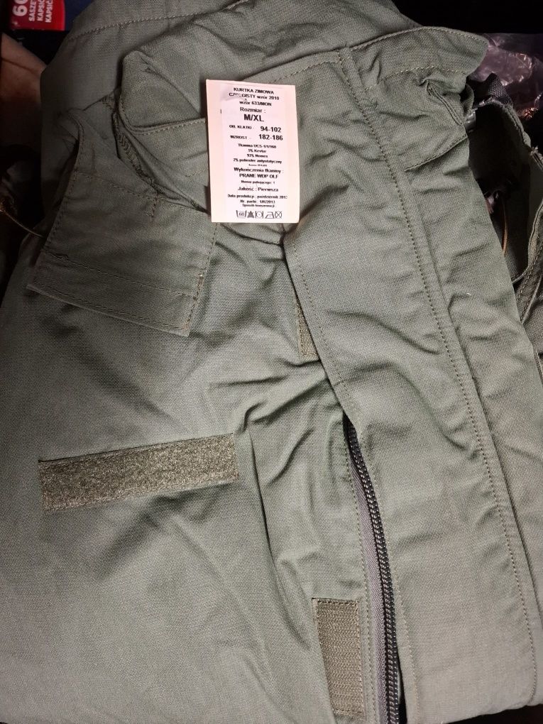 Kurtka zimowa czołgisty M/XL nowa