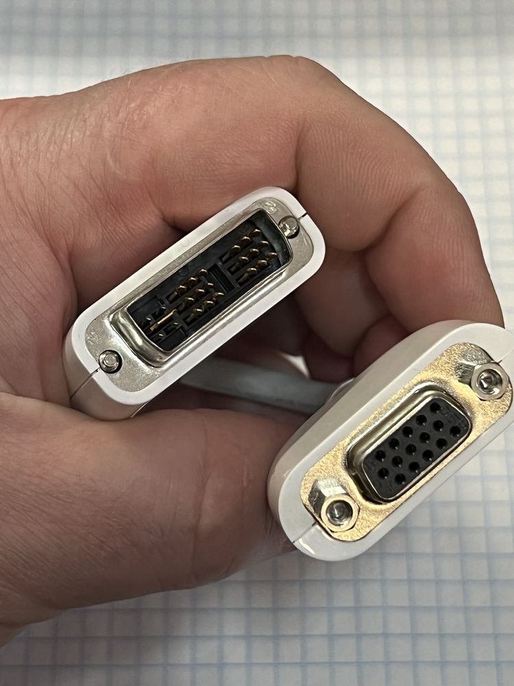 Перехідник Apple DVI-VGA Monitor Cable 603-3342