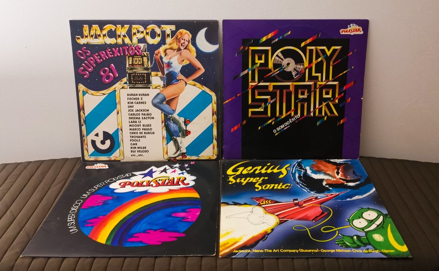 4 Discos (1 Duplo) - Vários Artistas em excelente estado