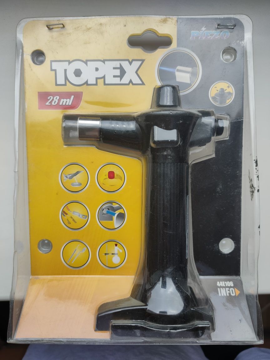 TOPEX компактная паяльная лампа.