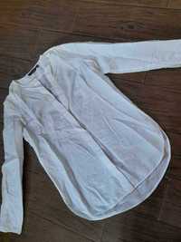 Biała bluzka koszulowa Massimo Dutti  r.34