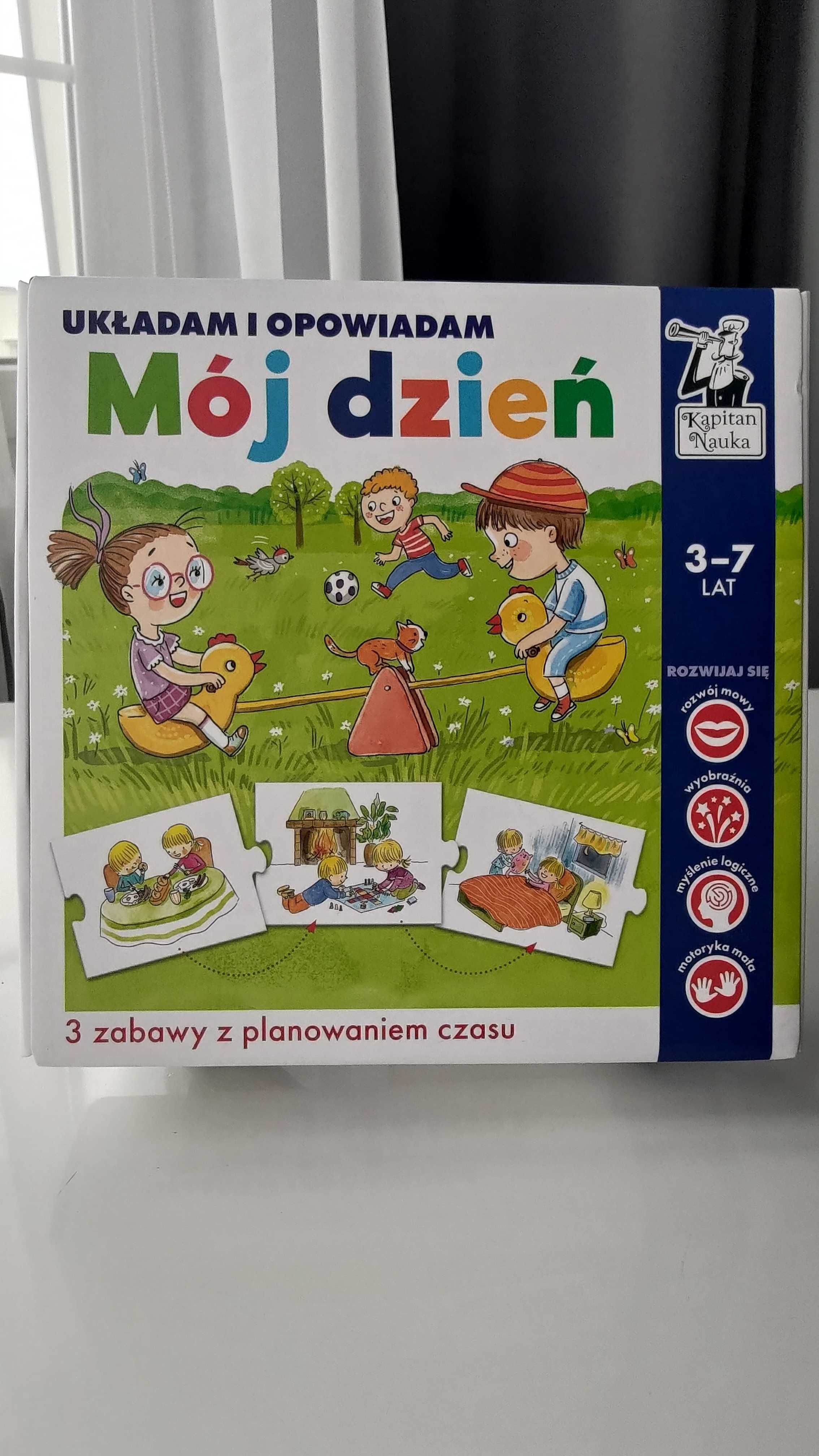 Układanka Mój dzień - Kapitan Nauka - stan idealny