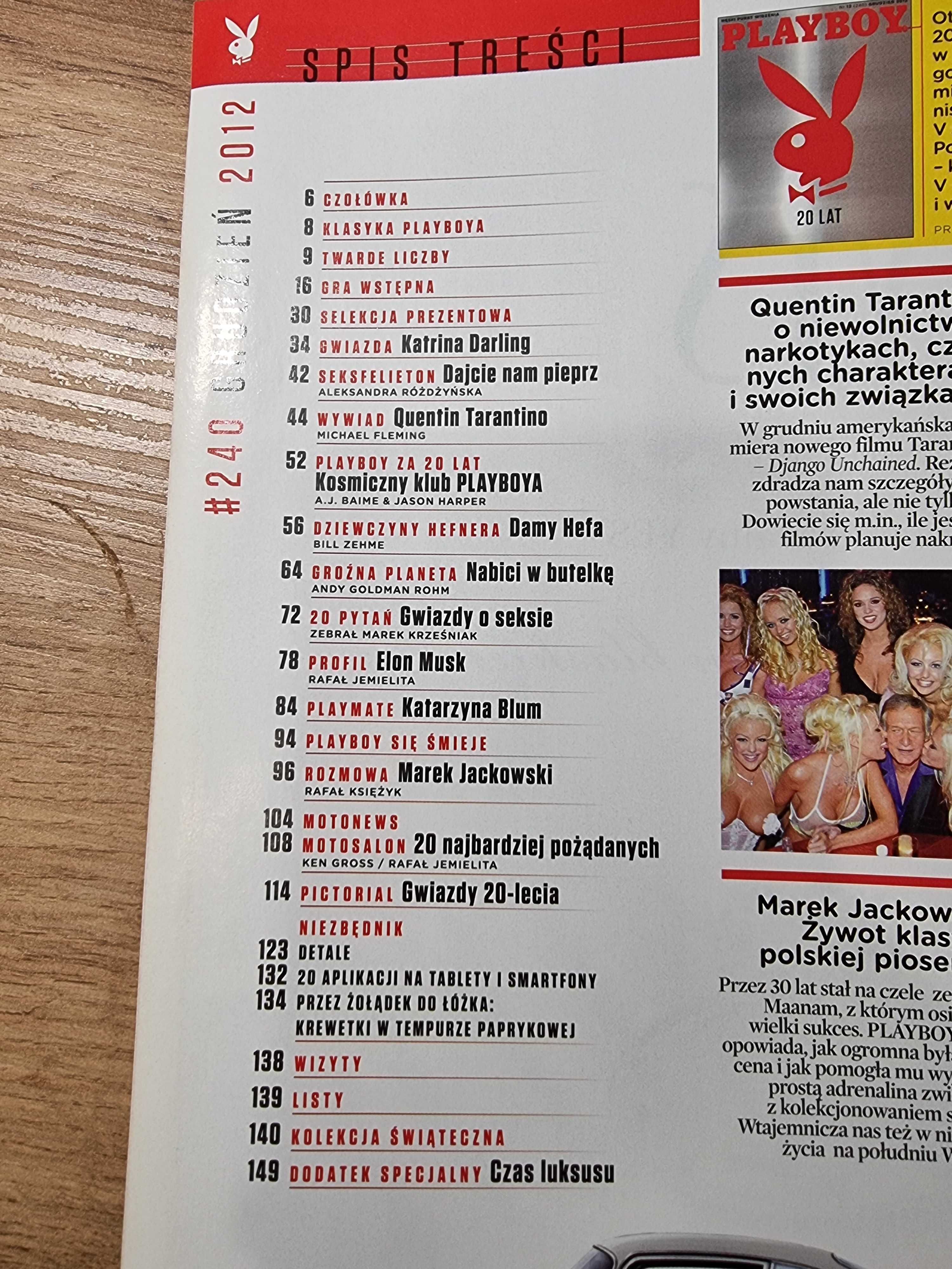 Playboy 12/2012 - Katarzyna Blum, Katrina Darling, Elon Musk