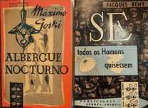 2 livros Maximo Gorki e Jacques Remy europa-america