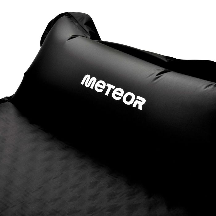 mata samopompująca meteor 188×66×3,8 cm czarny r.