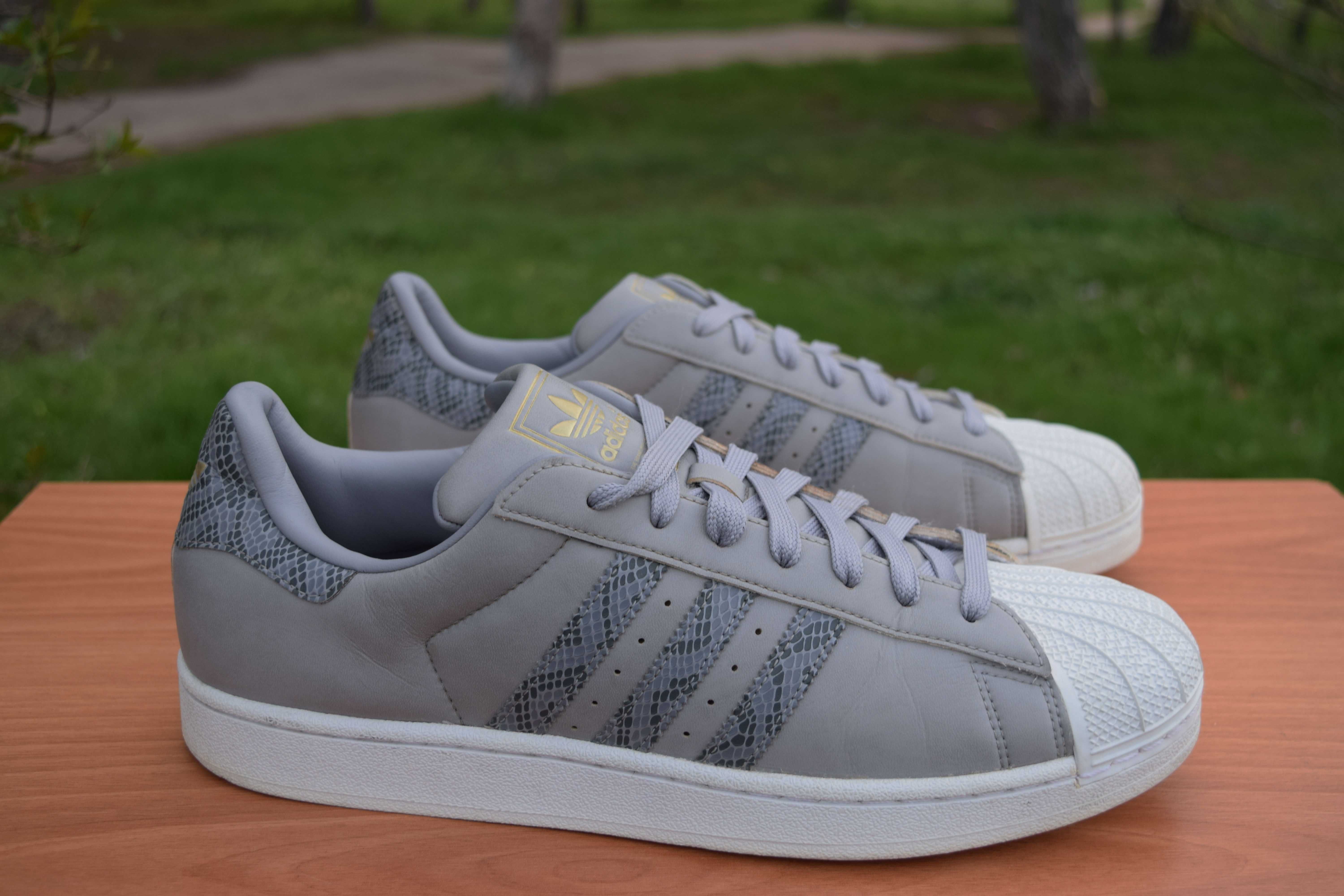 Кроссовки ADIDAS носок с защитой, прошитые р.46  (оригинал)