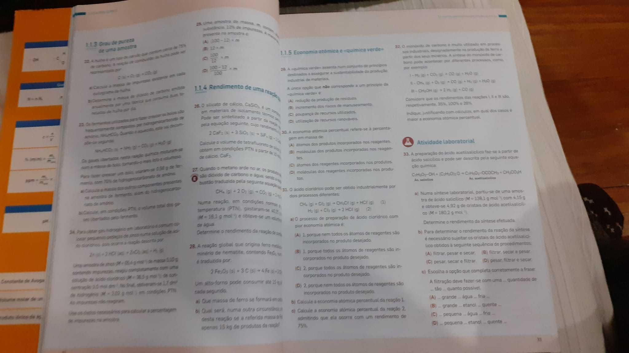 Manual e caderno de atividades Física 11º ano Texto