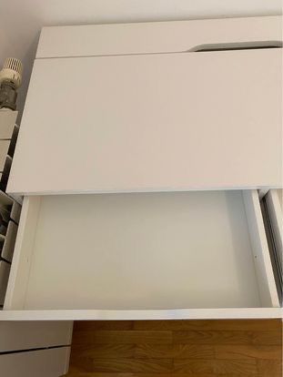 IKEA white work desk