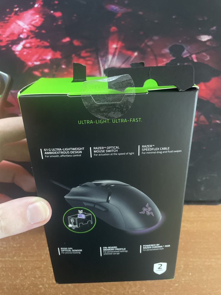 ТЕРМІНОВИЙ ПРОДАЖ! Ігрова мишка Razer Viper Mini