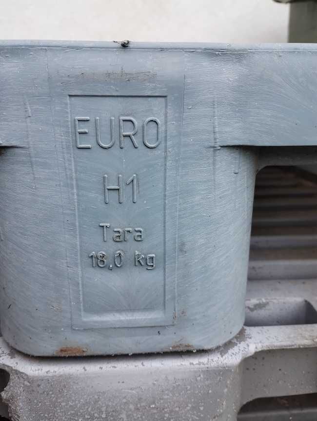 Paleta EURO plastikowa EUROPALETA 120x80 cm    3szt