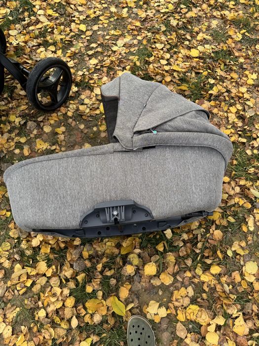 Wózek Bebetto Luca 2w1 szary chlopiec dzieczynka