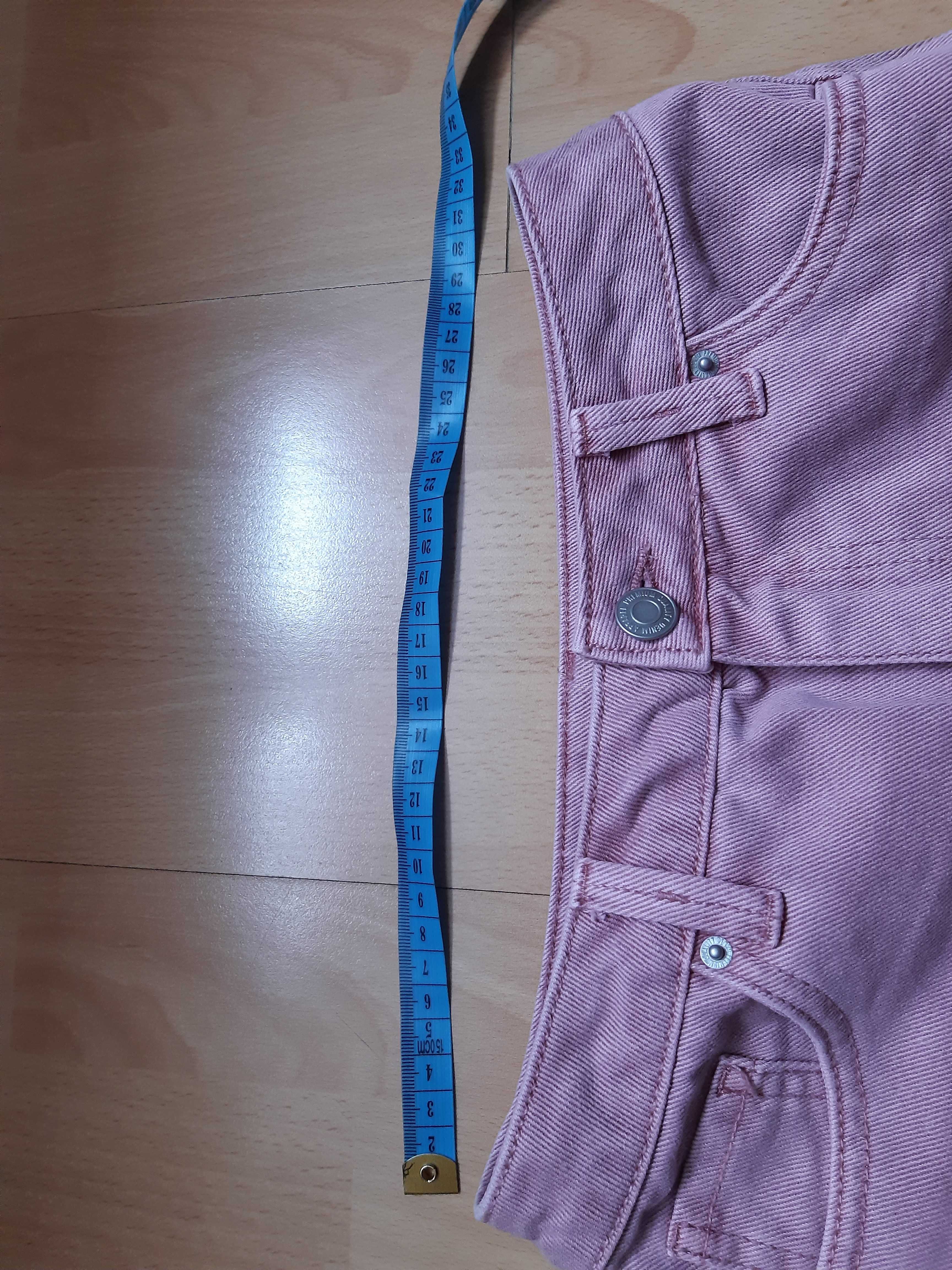 Spódnica jeansowa, XS, 34, różowa, Vero Moda