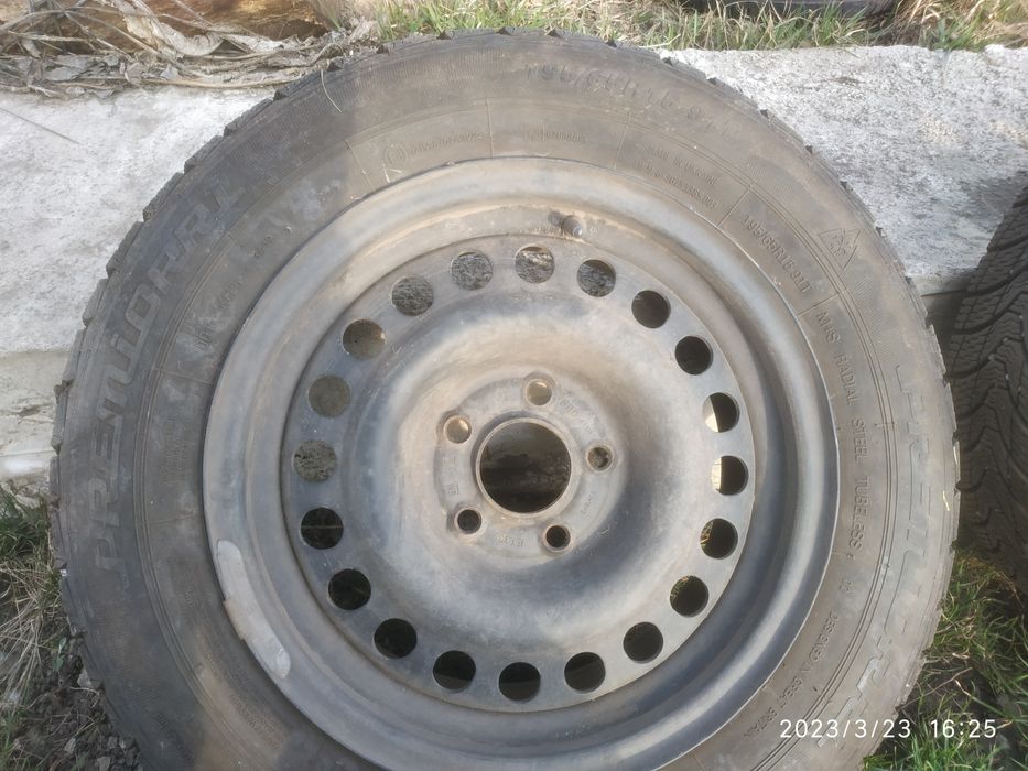 Колеса, комплект 4шт, зимові шини, розболтовка 5*110,шини 195/65  R15