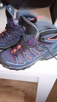 Buty damskie Salomon-gore tex contagrip roz.39