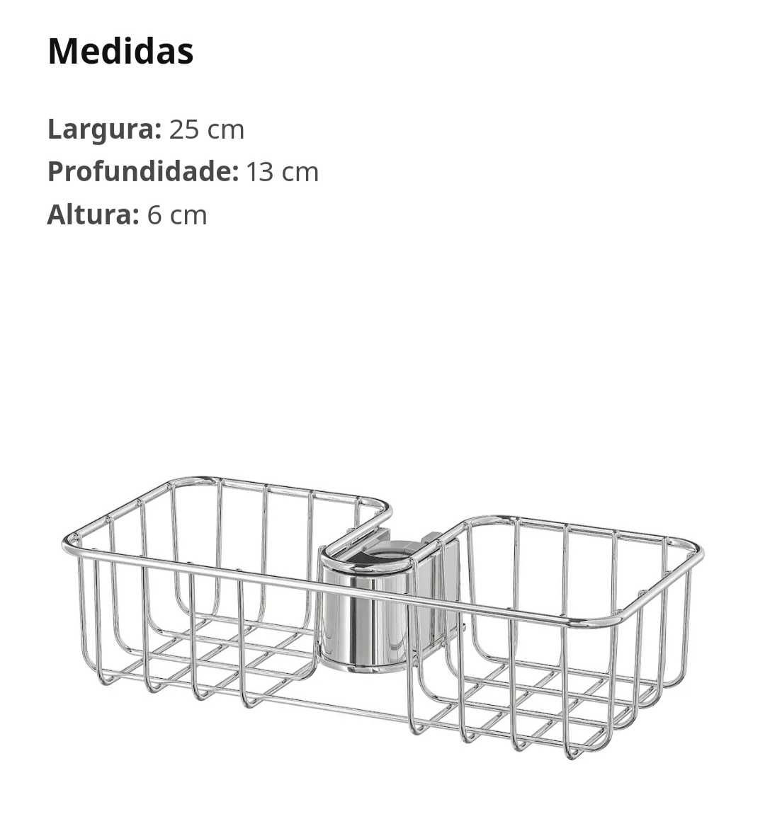 Prateleira/Cesto para chuveiro