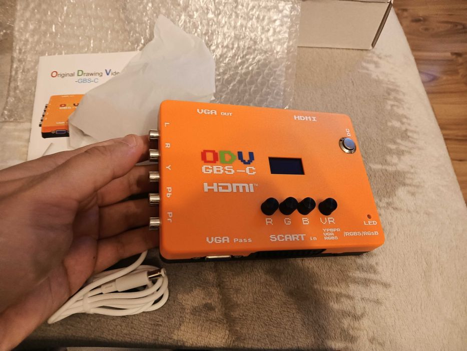 Mcbazel ODV-GBS-C RetroScaler Scan Converter HDMI 720p/960p/1080p  PSX