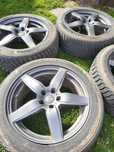 Koła 245/50 r18 opony zimowe.