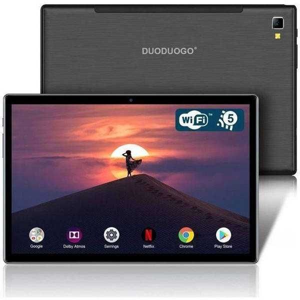Планшет Duoduogo T6 5G Wi-Fi Android 10, 4/64 GB, 6000 mAh Чорний