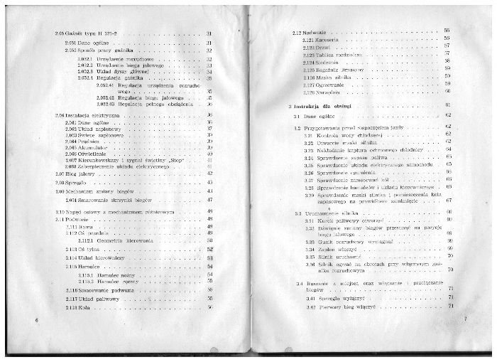 Instrukcja obsługi samochodu P 70