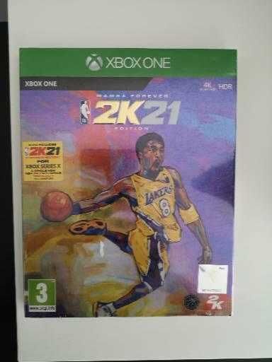 Nba 2k21 mamba forever edition xbox one e series X novo e selado