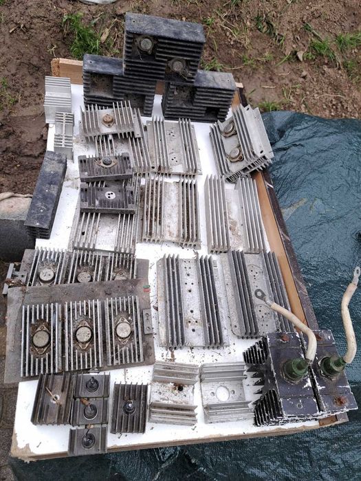 Radiatory Alu, różne wymiary, używane