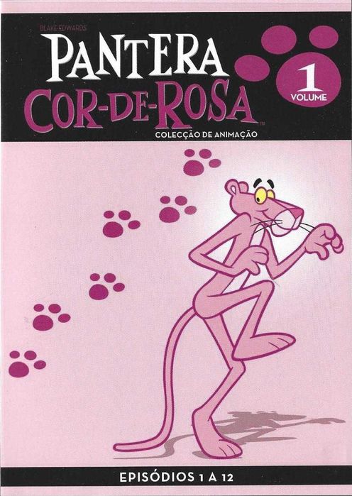 Pantera Cor de Rosa - - - Animação - - - - - 10 X DVD