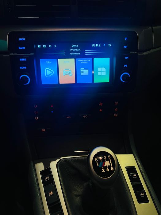 Rádio Andróide Bmw