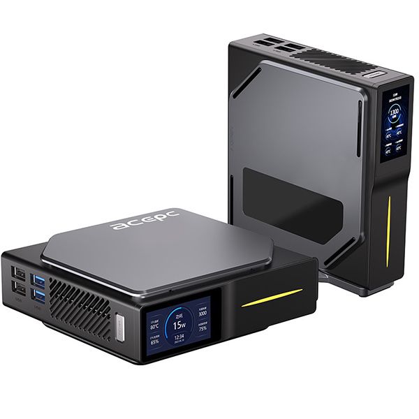 Міні-ПК з екраном Acepc PicoBox Home S1! Intel Processor N95! Міні ПК
