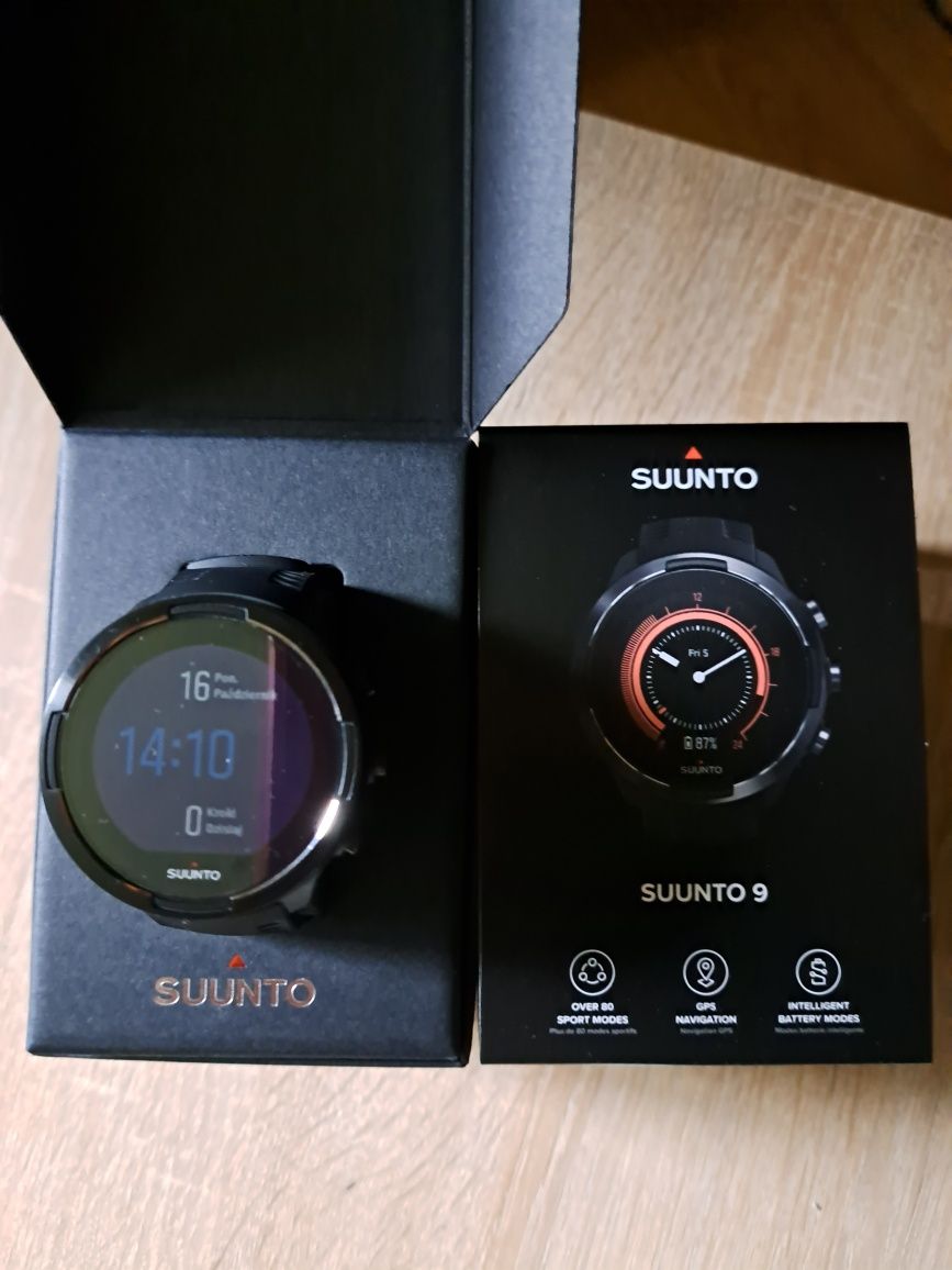 Suunto 9 BARO jak Nowy (dodatki)