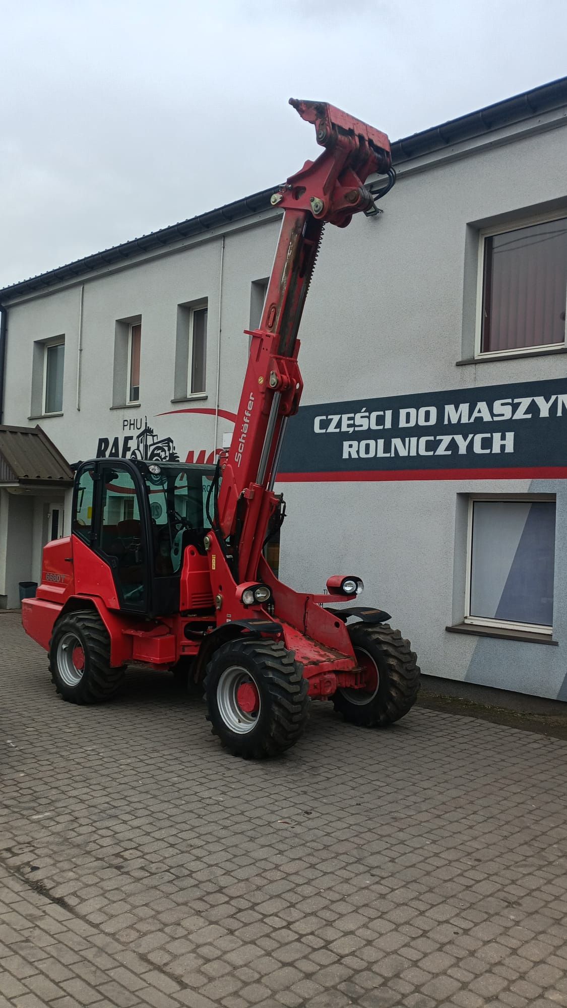 Ładowarka przegubowa teleskopowa Shaffer 6680T