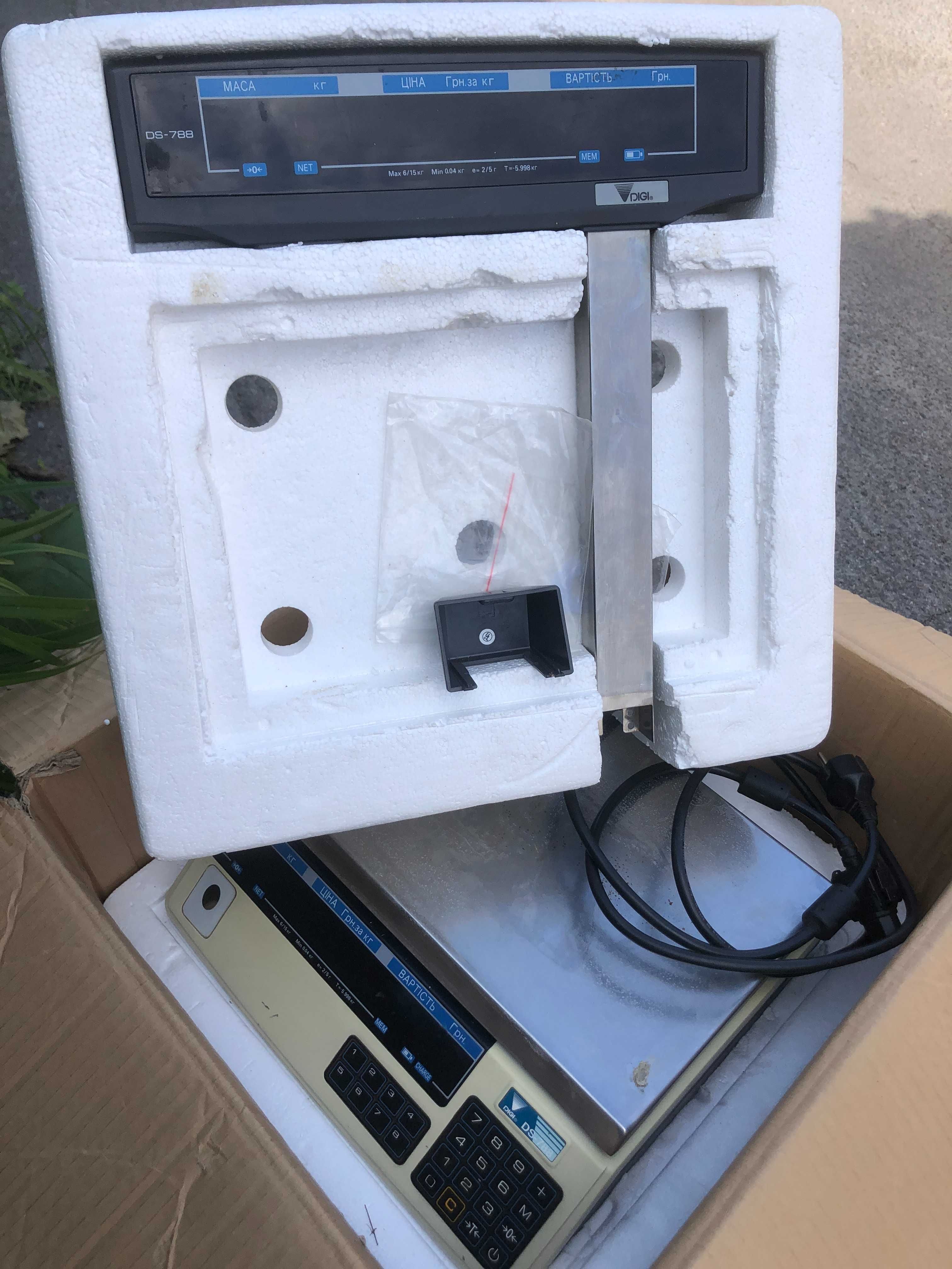 Ваги торговельні Digi DS 788 PM з RS-232