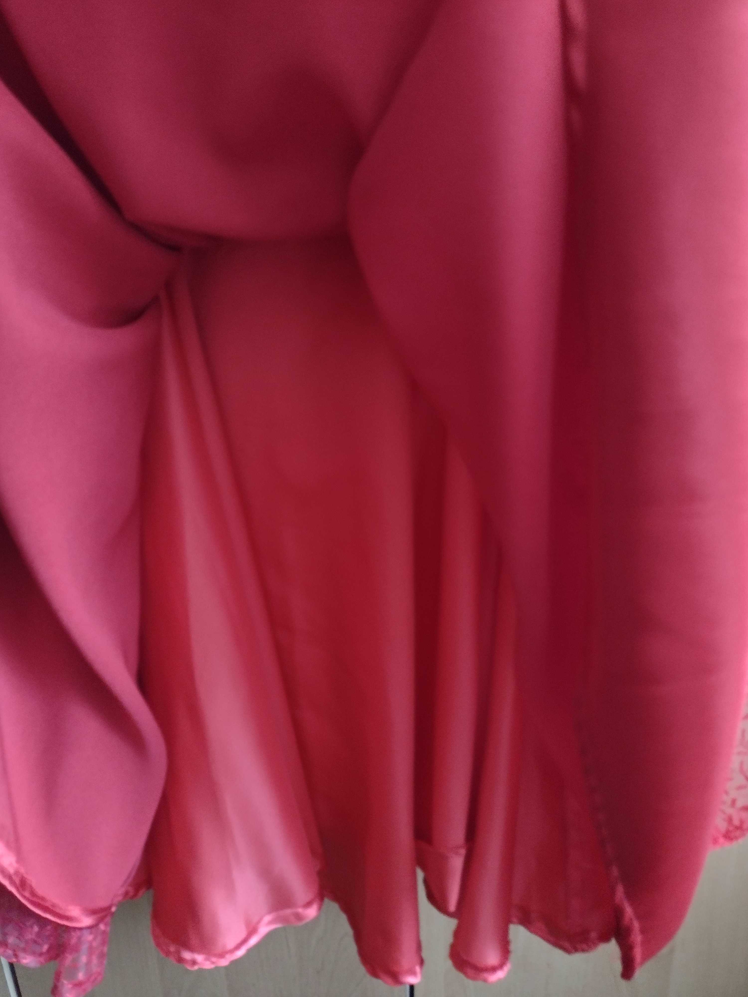 Sukienka czerwona koronkowa r. 42 sylwester studniówka wesele