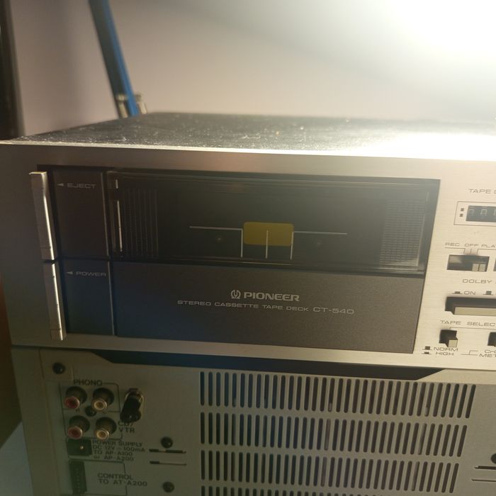 Leitor Cassetes Pioneer - Made in Japan