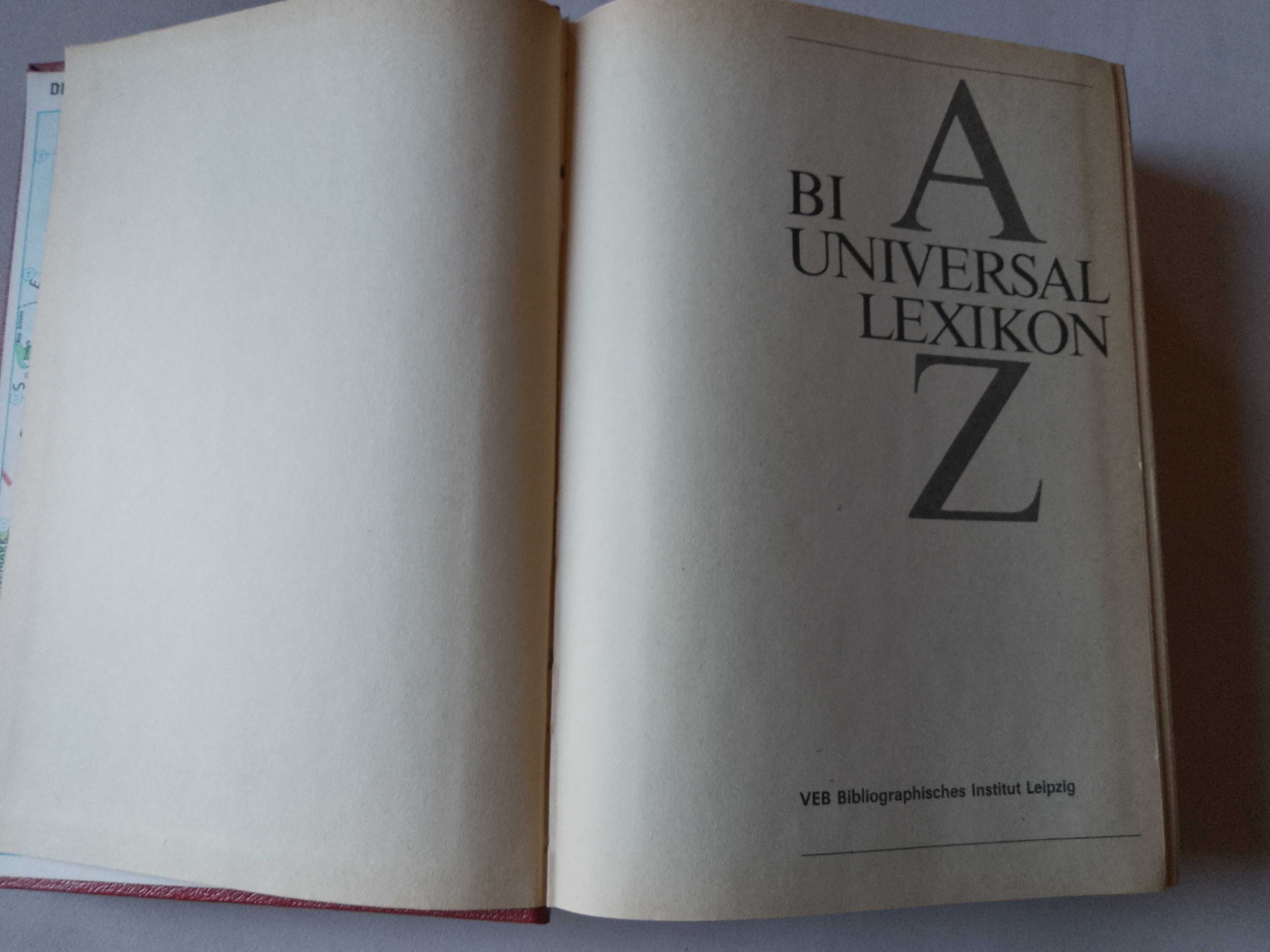 Bi Universal Lexikon AZ, Uniwersalny Leksykon 1988, jeden tom