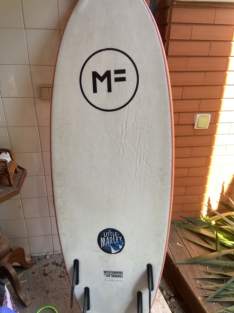 Prancha surf mick faning softboard 35 litros- oferta quase