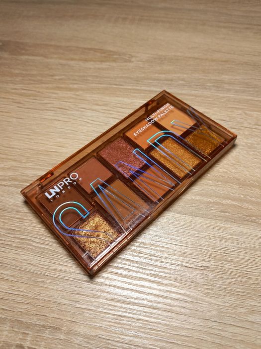 Палетка тіней для повік LN Pro Multi-Finish Eyeshadow Palette 401 Sand