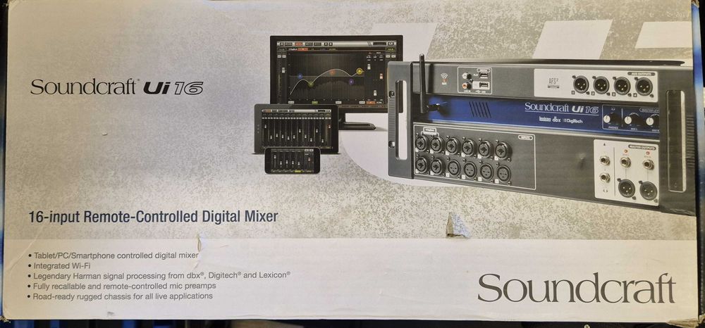 Mikser Cyfrowy Soundcraft Ui16