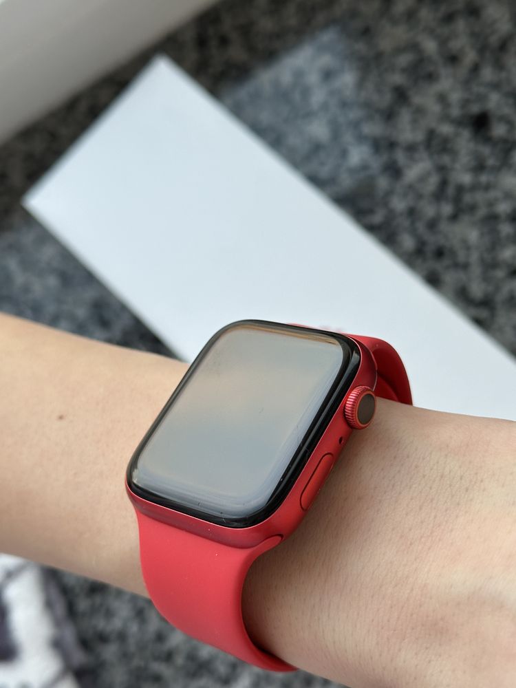 Apple Watch 6 44mm product red повний комплект