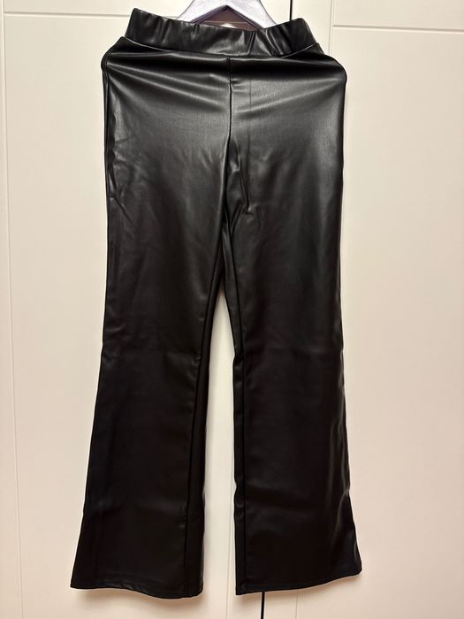 Штани для дівчинки з еко-шкіра фірми H&M