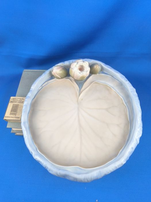 Duża !Bing&Grondahl Kopenhaga patera z lilią wodną #porcelana