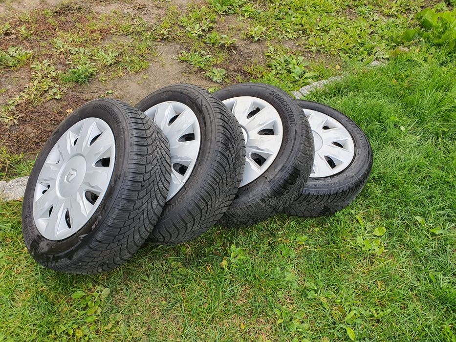 Koła zimowe Renault 4x100 Bridgestone 185/60/15