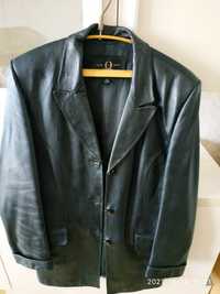 Продам пиджак женский кожаный