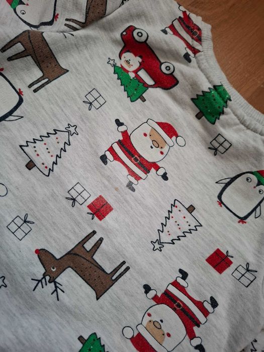 Bluza świąteczna mikołaj 92