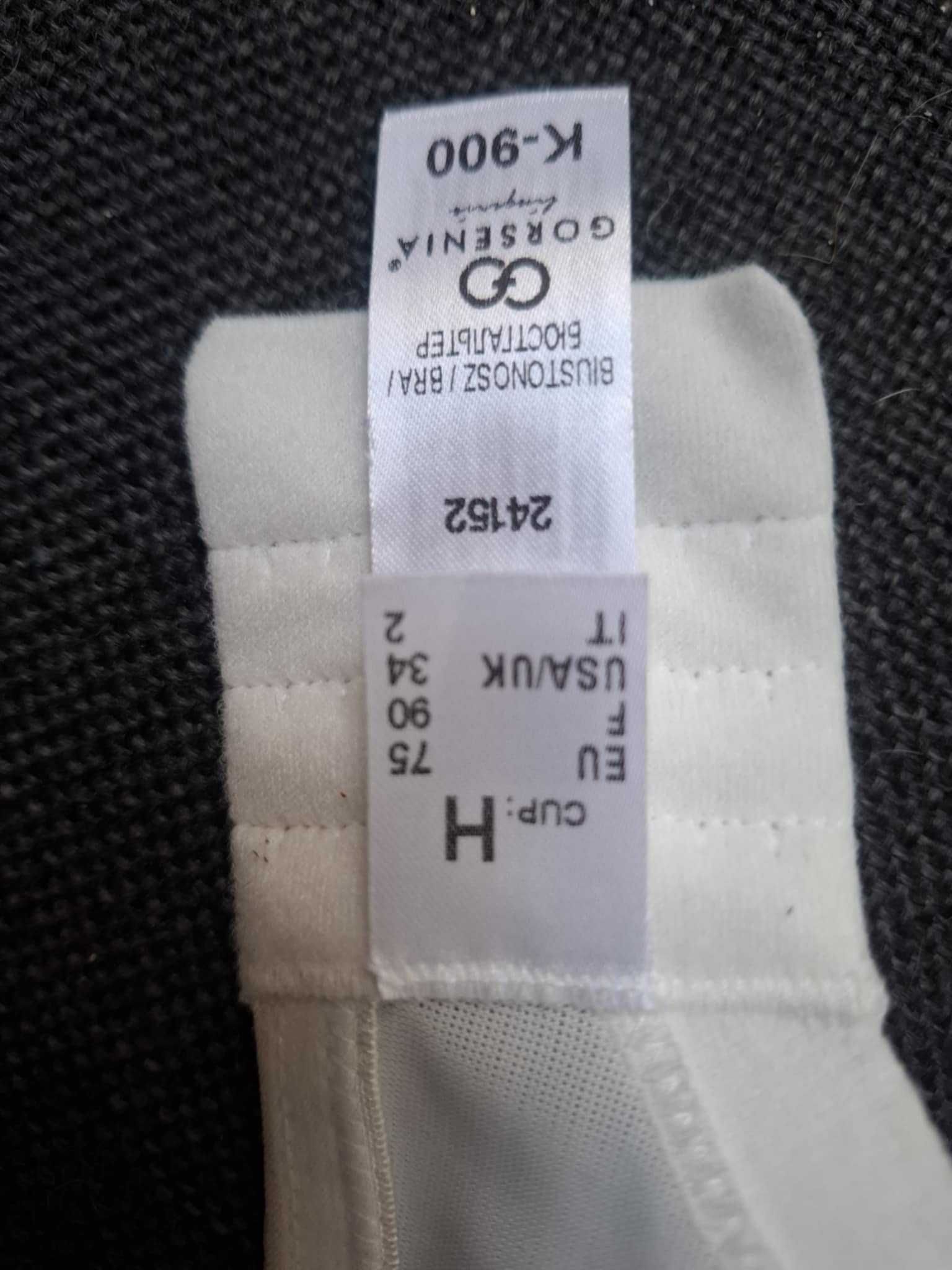 GORSENIA Biustonosz miękki stanik soft wygodny Ida 900 śmietanowy 75 H