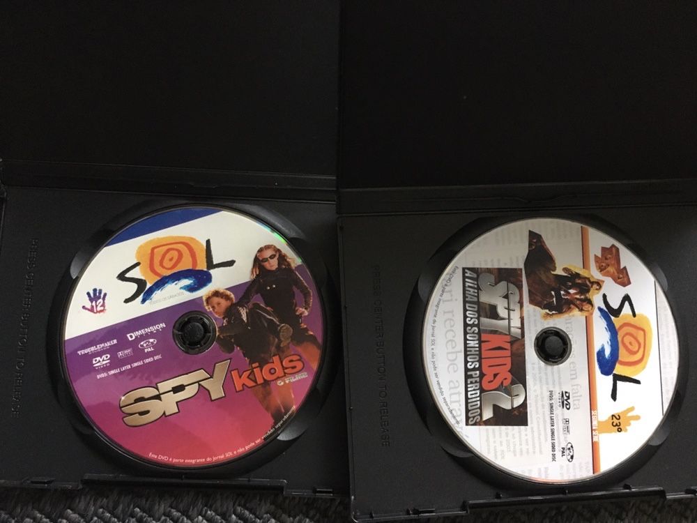 2 DVD’s Spy Kids