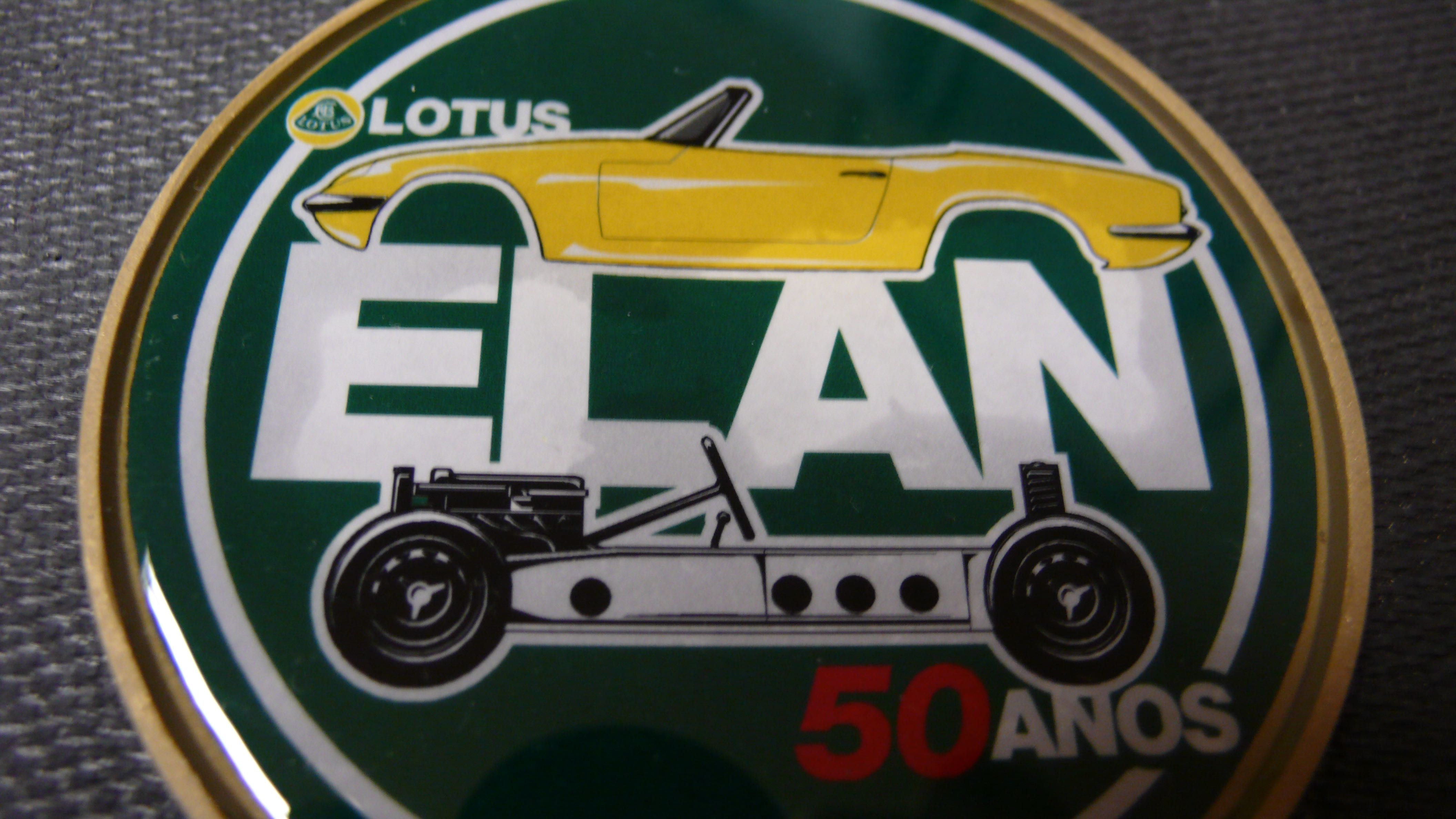 LOTUS ELAN - Medalhão do Jubileu / 50 Anos