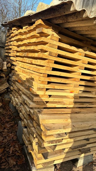 Deski dębowe cięte do kantu – 4 cm