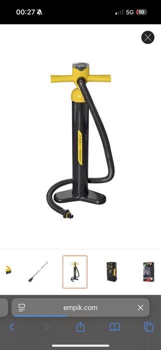 Bestway Deska SUP Hydro-Force Fastblast Tech, zestaw, 381x76x15 cm